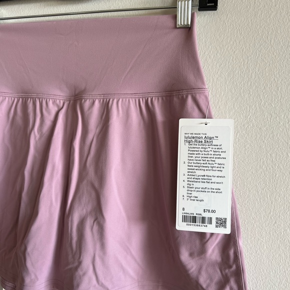Lululemon Align High-Rise Skirt - 8- NWT - Picture 2 of 5